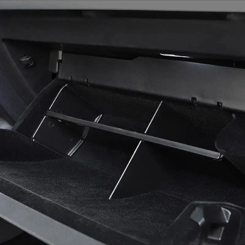 Glove Compartment Organizer For Tesla Model Y 2020 1