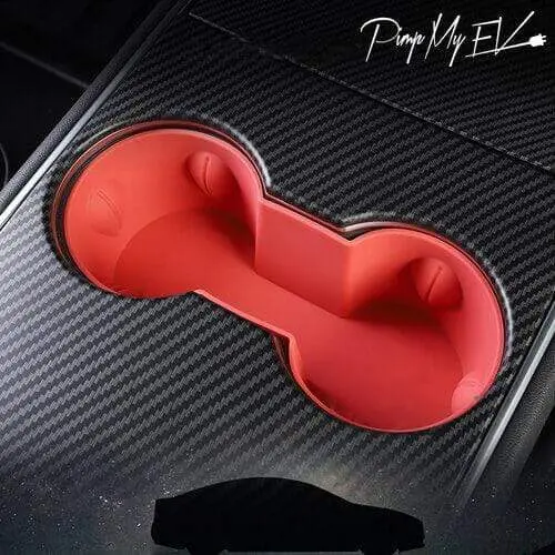 Non-Slip Rubber Insert For Cup Holders For Tesla Model 3 Gen 1 2017-2020 1
