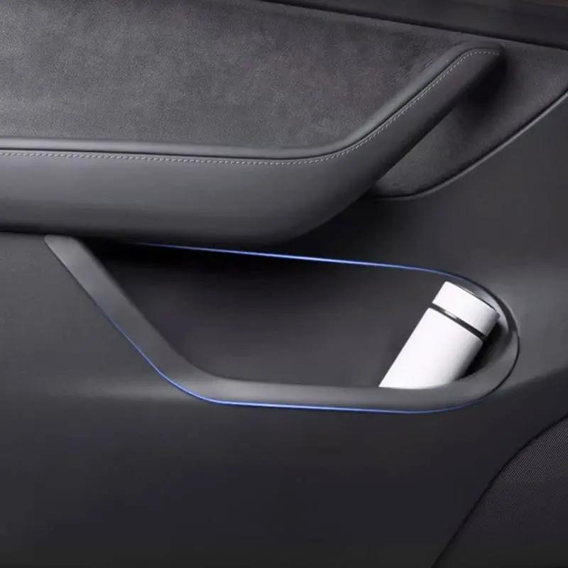 Silicone Door Pocket Inserts For Tesla Model 3 Highland 2023-2026 1
