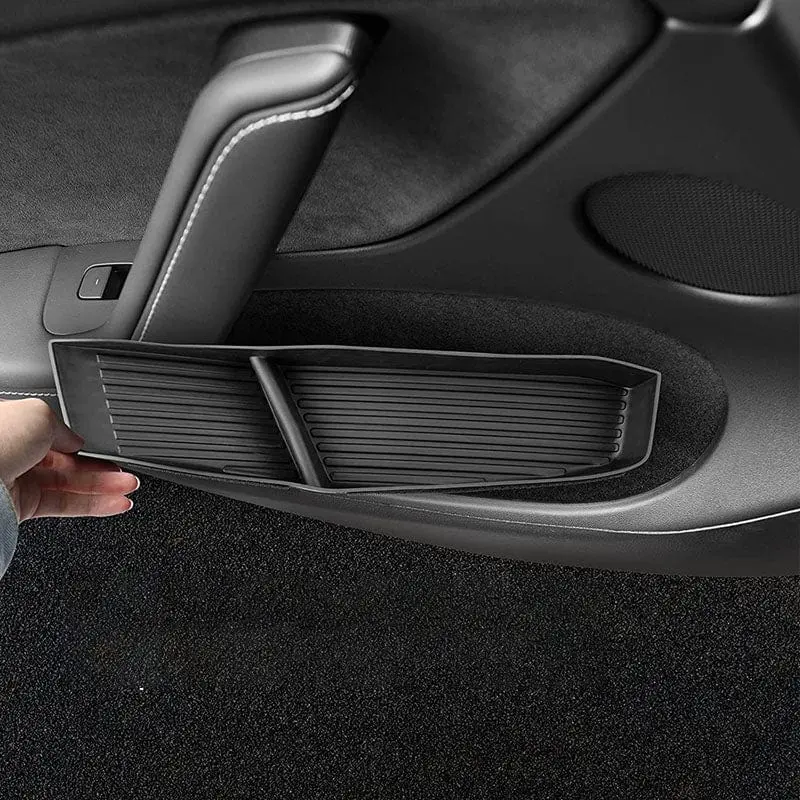 Inner Door Storage Insert Trays For Tesla Model Y 2020-2026 1