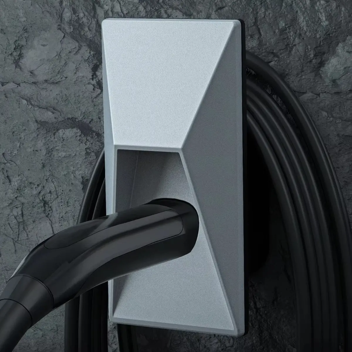 Cybertruck Inspired Wall Charging Dock For All Teslas 1
