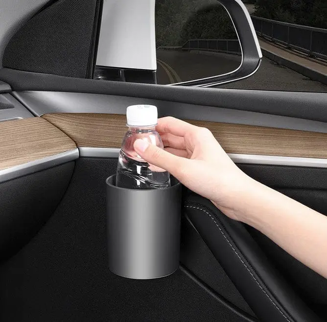 Retrofit Tesla Side Door Cup Holders V2 For Tesla Model Y 2020-2025 1