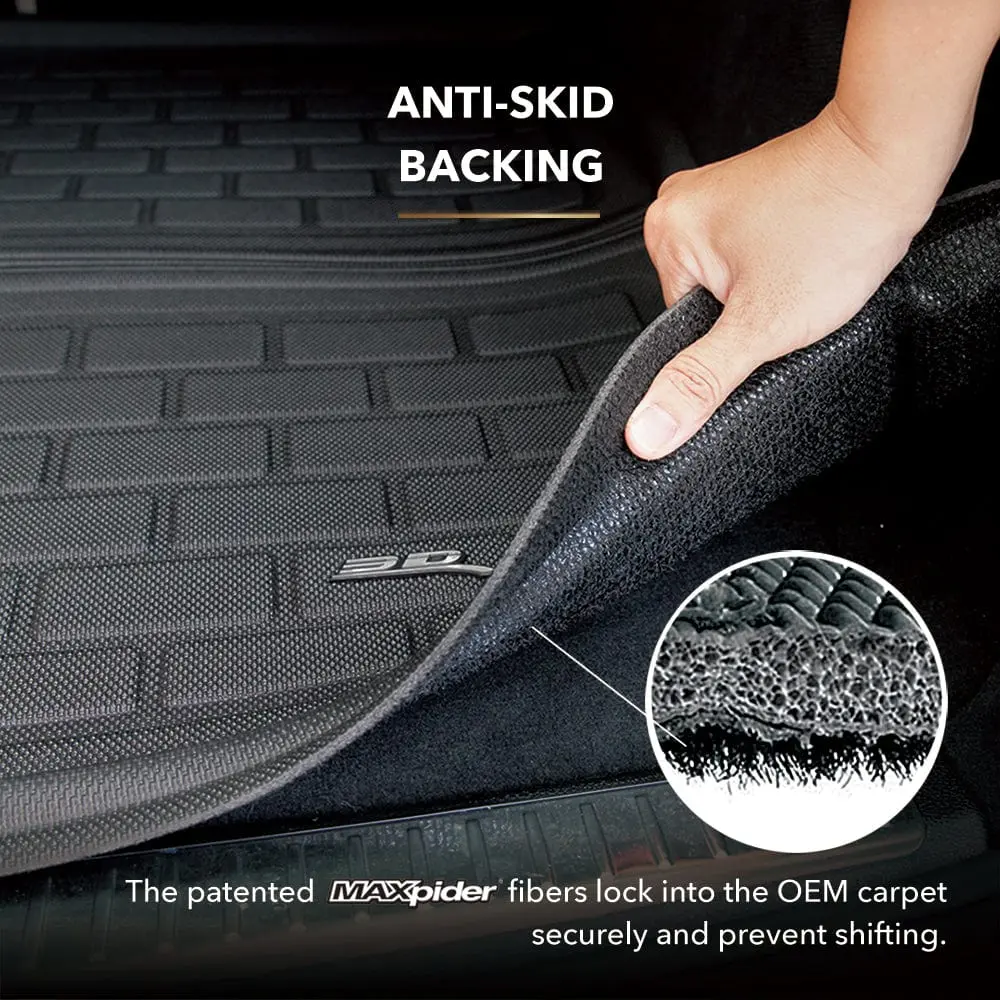 3D Maxpider Custom Fit All-Weather Elitect Series Lhd Floor Mats For Tesla Model 3 Highland 5 Seat 2023-2026 4