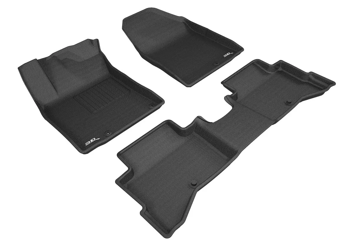 3D Maxpider Custom Fit All-Weather Kagu Series Lhd Floor Mats For Kia Niro 2017-2022 1