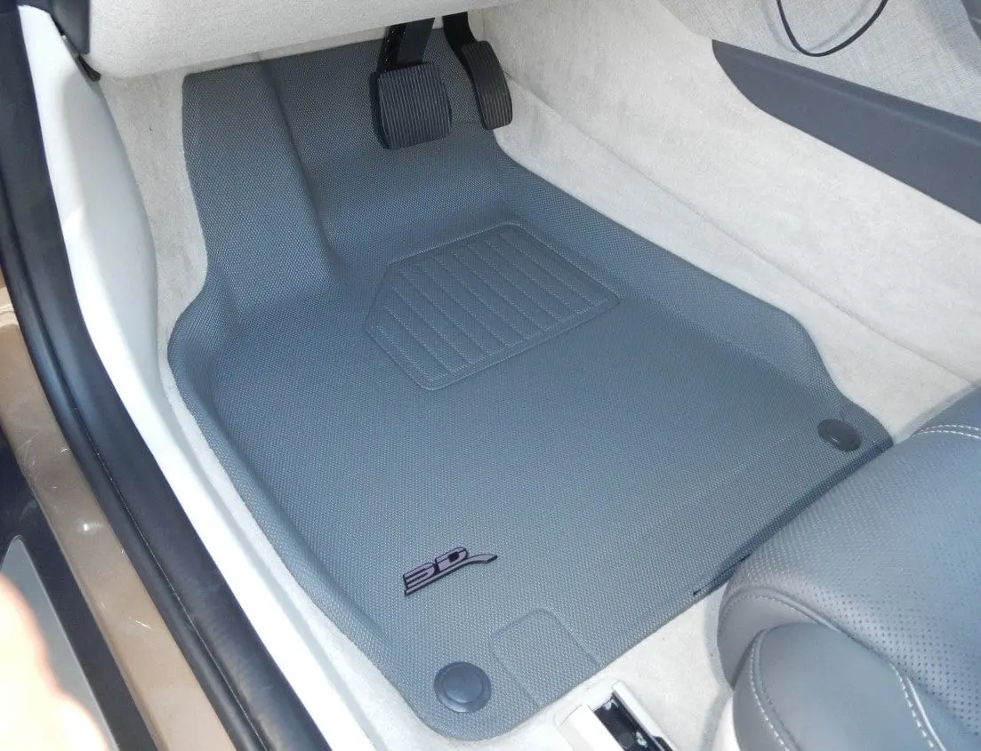 3D Maxpider Custom Fit All-Weather Kagu Series Lhd Floor Mats For Lucid Air Grand Touring, Sapphire And Pure Trims 5 Seat 2022-2026 2