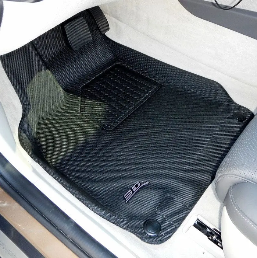 3D Maxpider Custom Fit All-Weather Kagu Series Lhd Floor Mats For Lucid Air Grand Touring, Sapphire And Pure Trims 5 Seat 2022-2026 1
