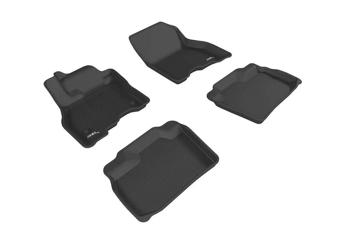 3D Maxpider Custom Fit All-Weather Kagu Series Lhd Floor Mats For Nissan Leaf 2013-2019 1