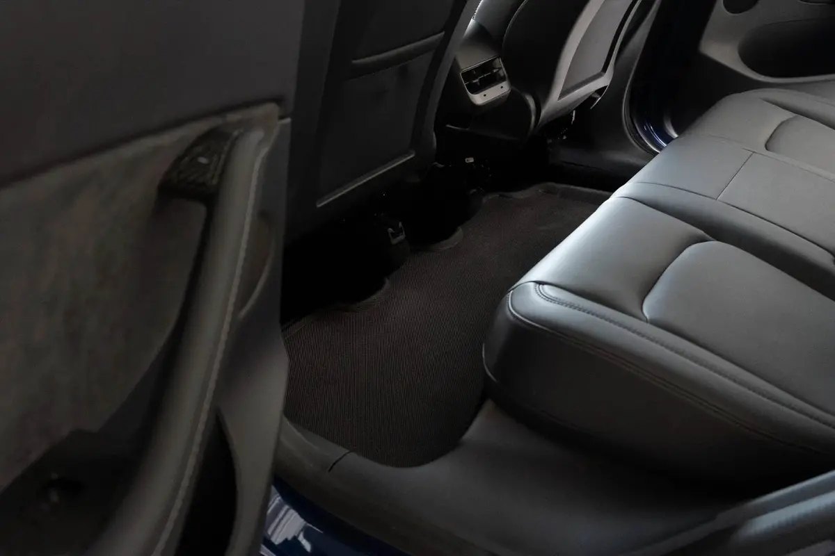 3D Maxpider Custom Fit All-Weather Kagu Series Lhd Floor Mats For Tesla Model 3 Highland 5 Seat 2023-2026 2