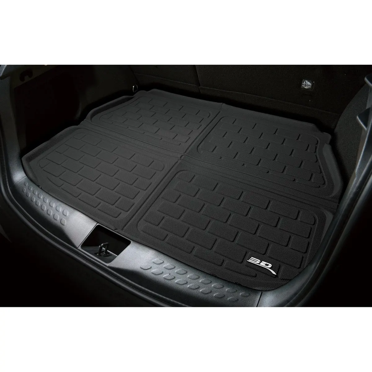 3D Maxpider Custom Fit All-Weather Kagu Series Lhd Floor Mats For Tesla Model 3 Highland 5 Seat 2023-2026 5