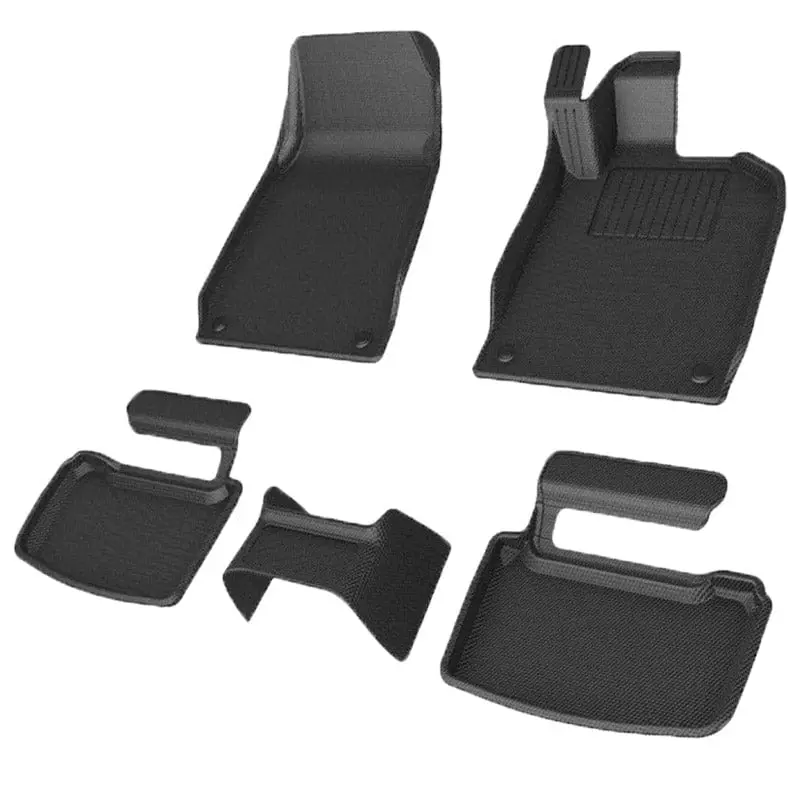 3D Maxpider Uk Right Hand Drive Rhd Custom Fit All-Weather Kagu Series Floor Mats For Porsche Taycan 2019-2026 1