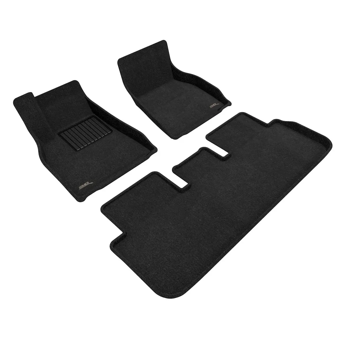 3D Maxpider Custom Fit All-Weather Elegant Series Lhd Floor Mats For Tesla Model S 5 Seat 2021-2026 1