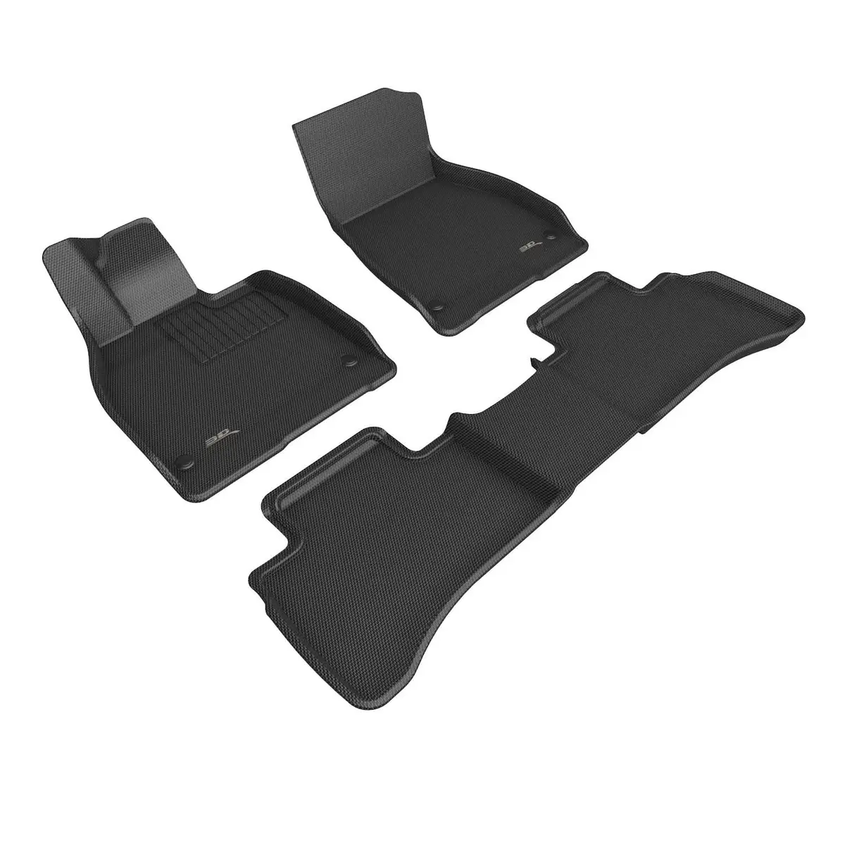 3D Maxpider Custom Fit All-Weather Kagu Series Lhd Floor Mats For Mercedes-Benz Eqs Sedan 5 Seat 2022-2026 1
