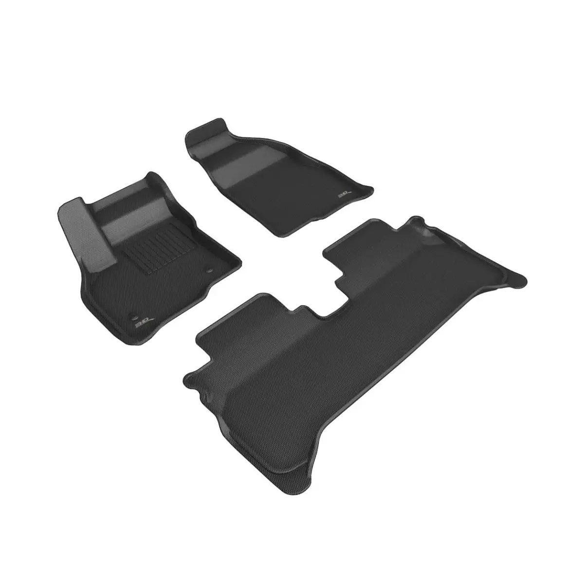 3D Maxpider Custom Fit All-Weather Kagu Series Lhd Floor Mats For Chevrolet Bolt Euv 5 Seats 2022-2023 1
