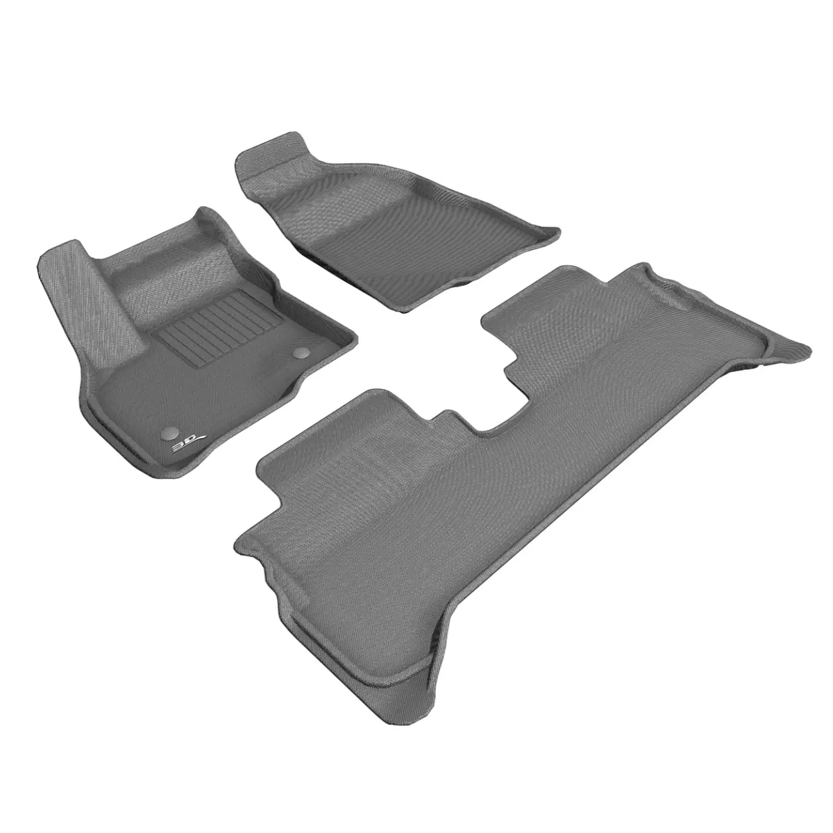 3D Maxpider Custom Fit All-Weather Kagu Series Lhd Floor Mats For Chevrolet Bolt Ev 5 Seats 2017-2023 1
