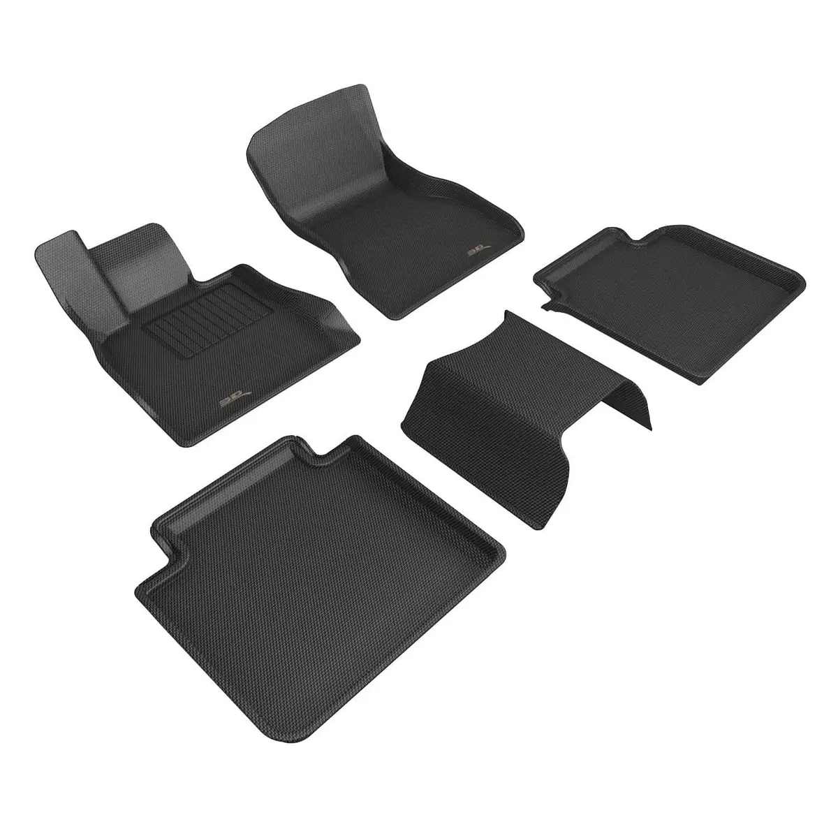 3D Maxpider Custom Fit All-Weather Kagu Series Lhd Floor Mats For Bmw I7 G70 5 Seats 2022-2026 1