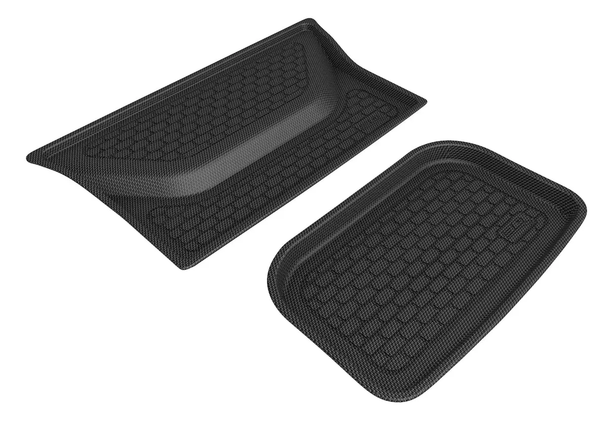 3D Maxpider Custom Fit All-Weather Kagu Series Lhd Floor Mats For Tesla Model Y 5 Seat 2021-2026 3