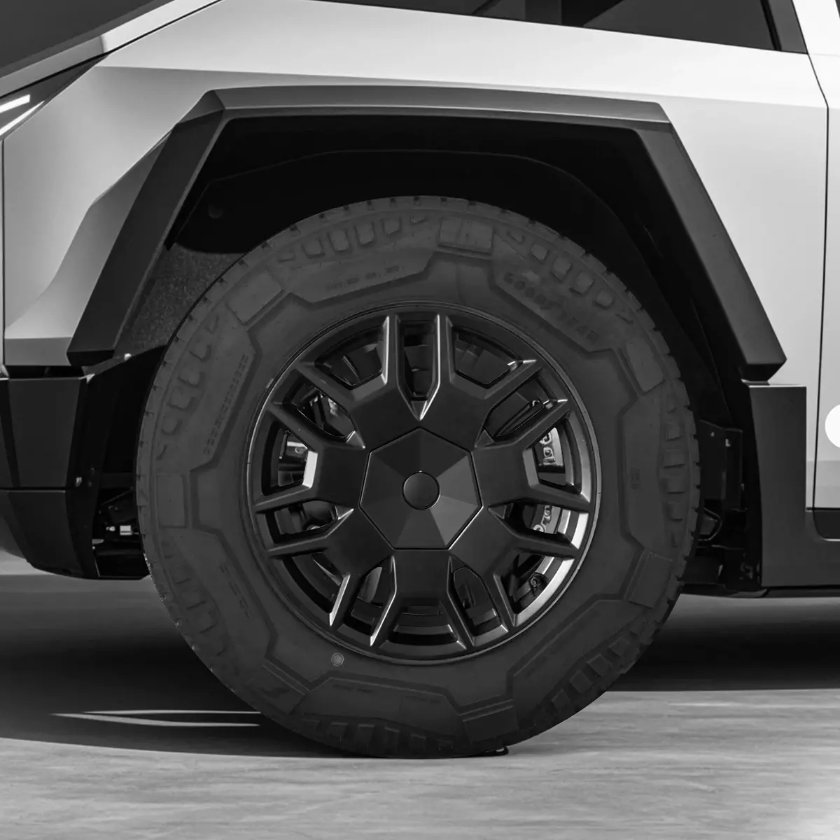 Center Hub Caps For Tesla Cybertruck 2024 - 2026 1