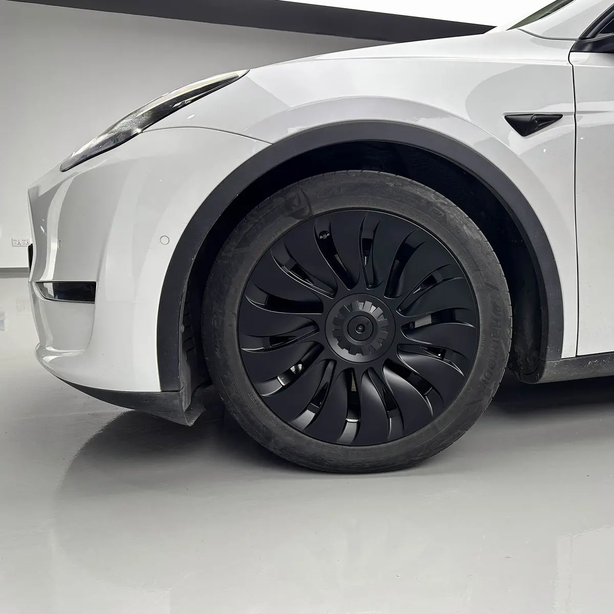 4Pcs 19Inch Hurricane Whirlwind Performance Full Coverage Wheel Covers For Tesla Model Y 2020-2026 1