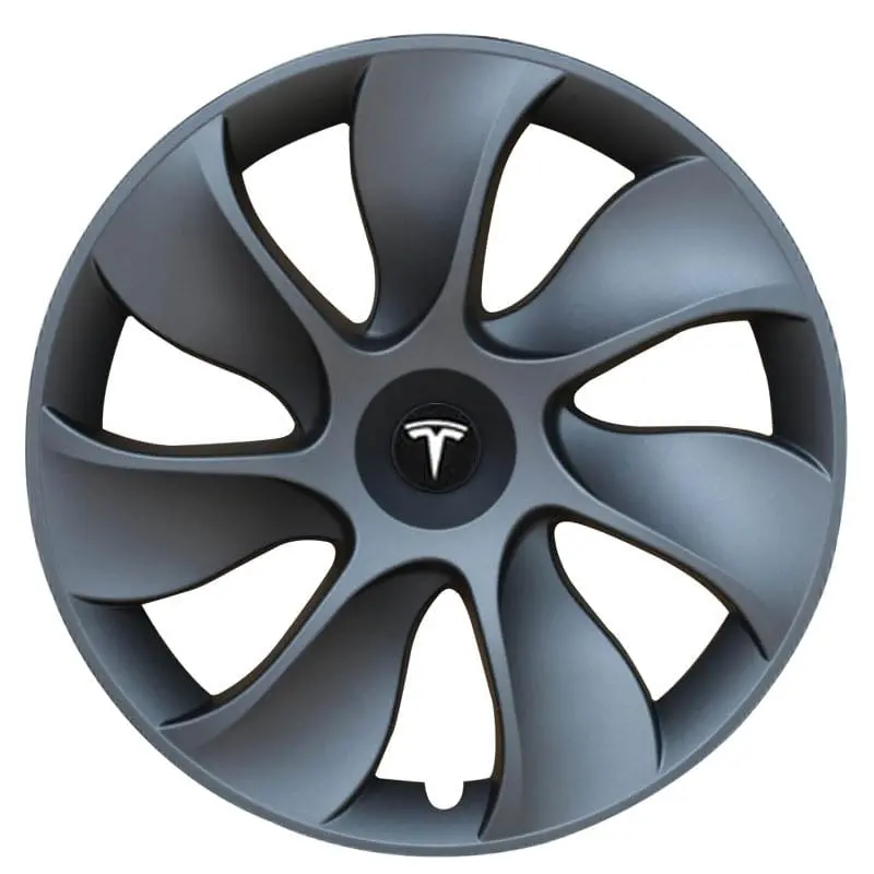 4Pcs 19Inch Uber Turbine Style Full Coverage Wheel Covers For Tesla Model 3 2020-2023 2
