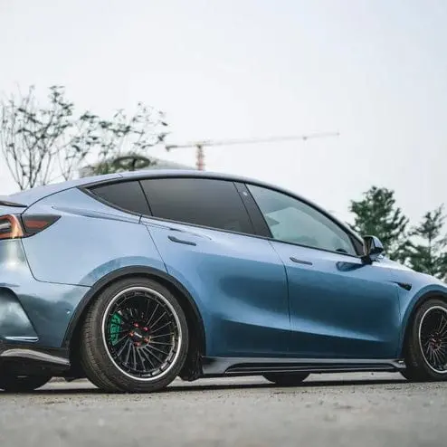 Cmst Genuine Carbon Fiber Side Skirts V2 For Tesla Model Y 2020-2026 1