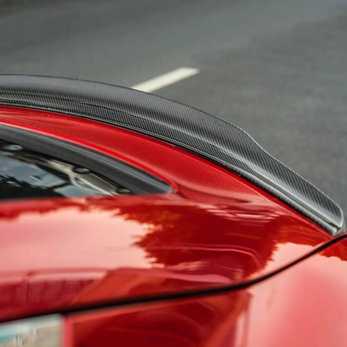 Cmst Genuine Carbon Fiber Spoiler For Tesla Model S 2016-2024 1