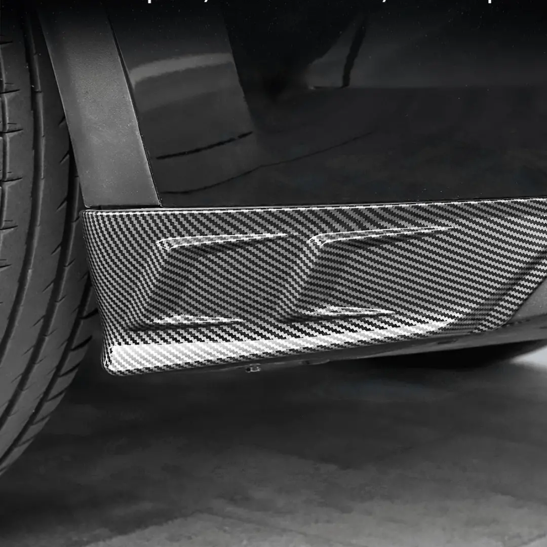 Rear Bumper Diffuser Side Decorative Trims For Tesla Model Y 2021-2026 1