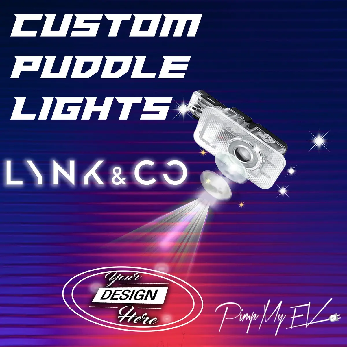 Custom Led Courtesy Door Projector Puddle Lights For Lynk & Co 1