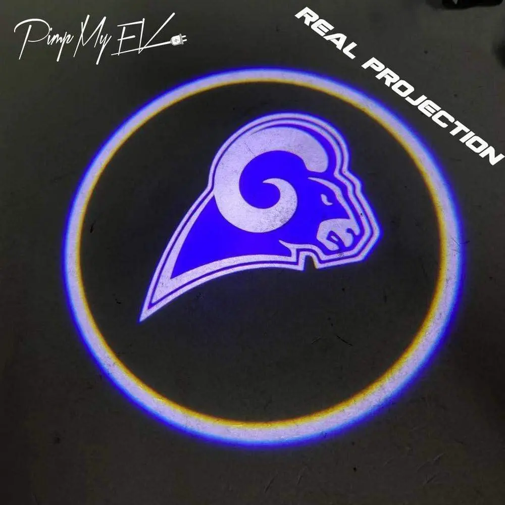 Custom Led Courtesy Door Projector Puddle Lights For Bentley 6