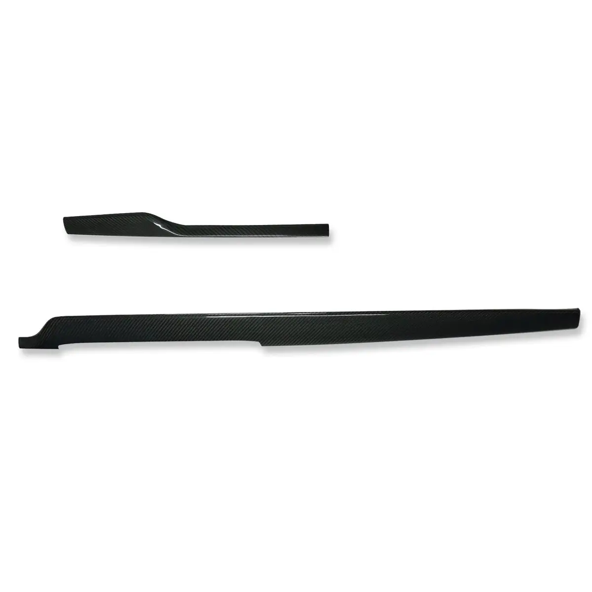 Real Molded Carbon Fiber Dashboard Cover For Tesla Model S 2022-2026 1