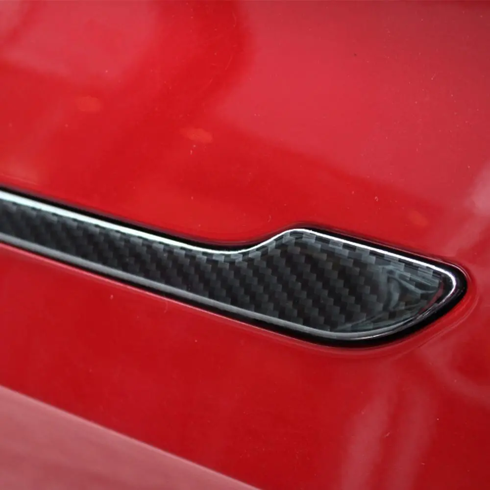 4Pcs Abs Door Handle Protection Covers For Tesla Model 3 2017-2020 1