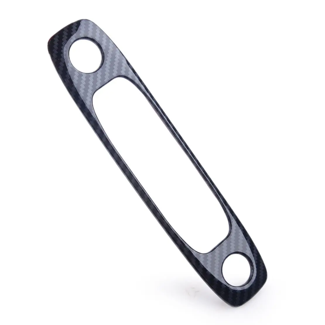 Carbon Fiber Effect Spotlight Cover Plate For Tesla Model Y 2020-2026 1