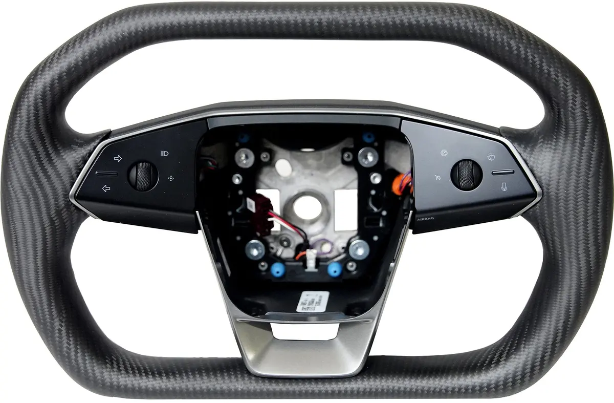 Cybertruck Squircle Yoke Steering Wheel Upgrade For Model 3 Highland And Model Y Juniper 1