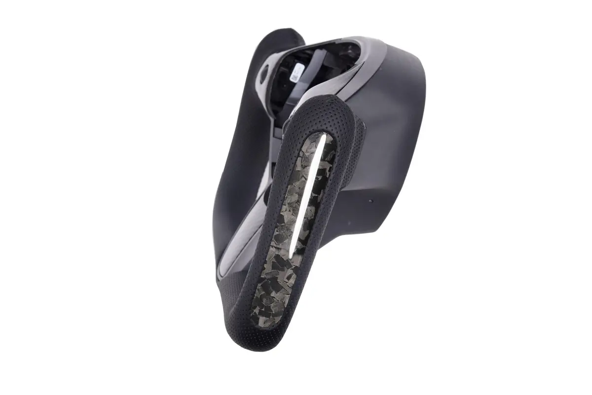 Forged Carbon Fiber Side Trims For Yoke Steering Wheel Add On Upgrade 1
