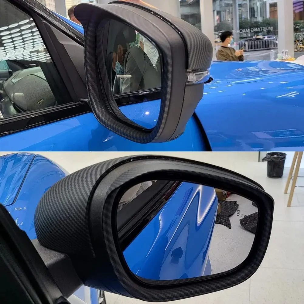 Side Mirror Rain Visors For Ford Mustang Mach-E 2021-2026 1