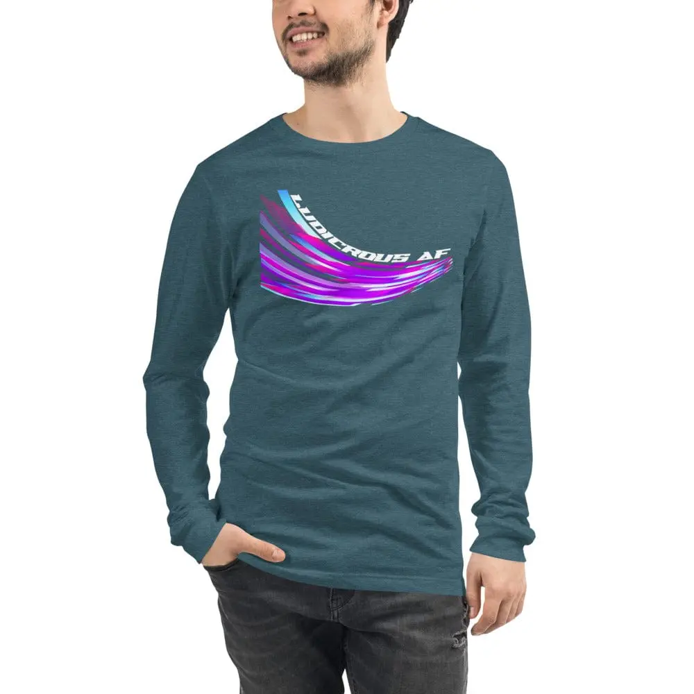 Ludicrous Af Unisex Long Sleeve Tee 6