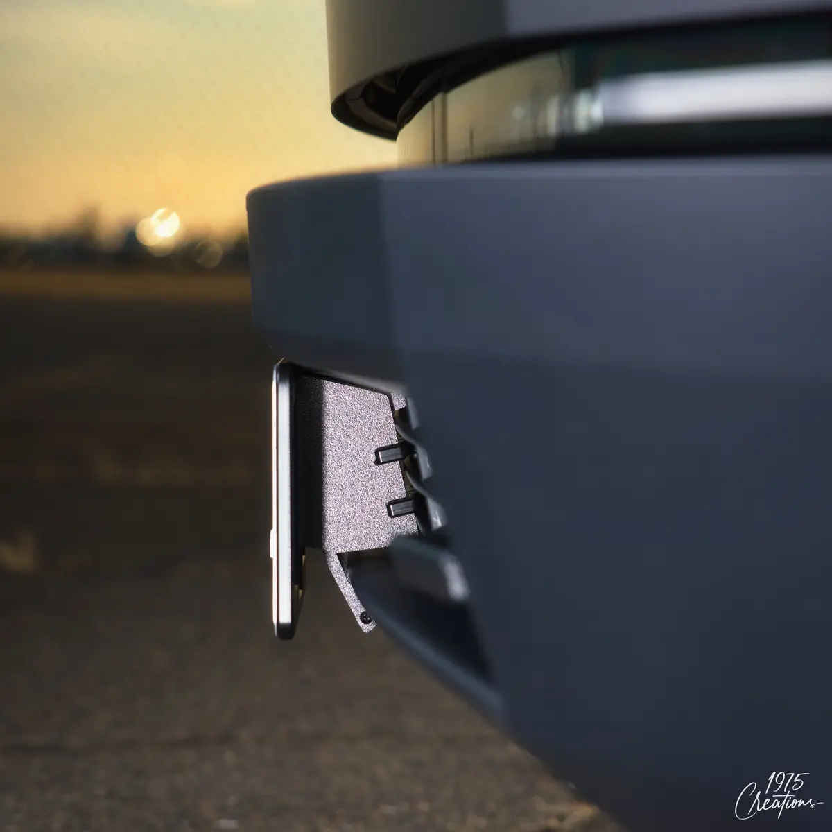 Quick Bandit License Plate Mount For Tesla Cybertruck 2024-2026 1