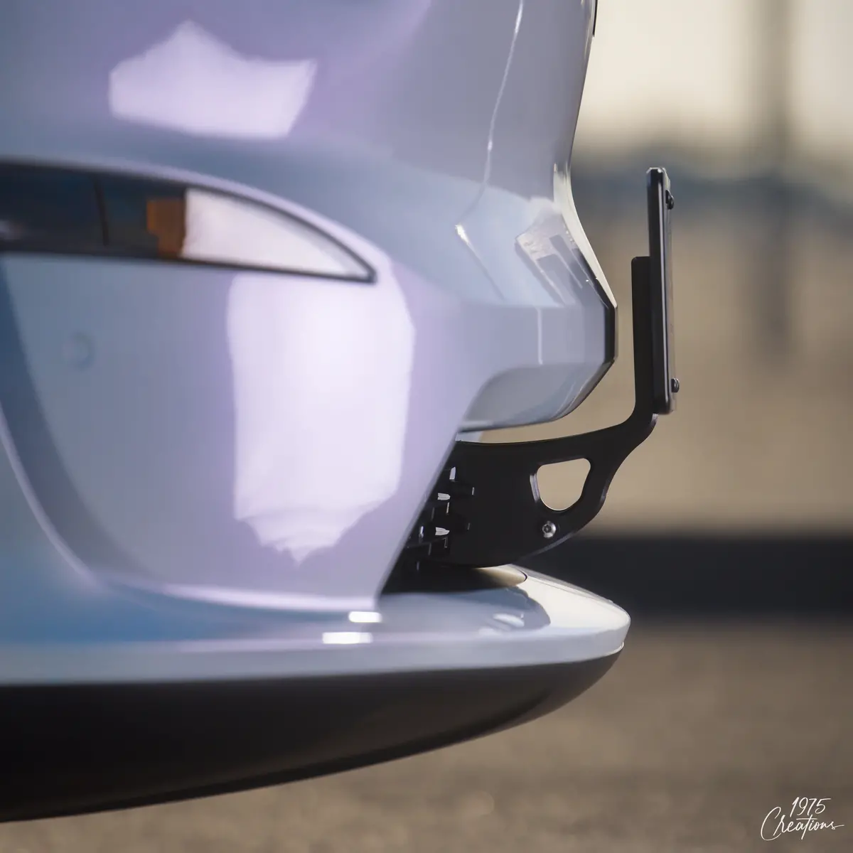 Quick Bandit License Plate Mount For Tesla Model X 2021+ 1