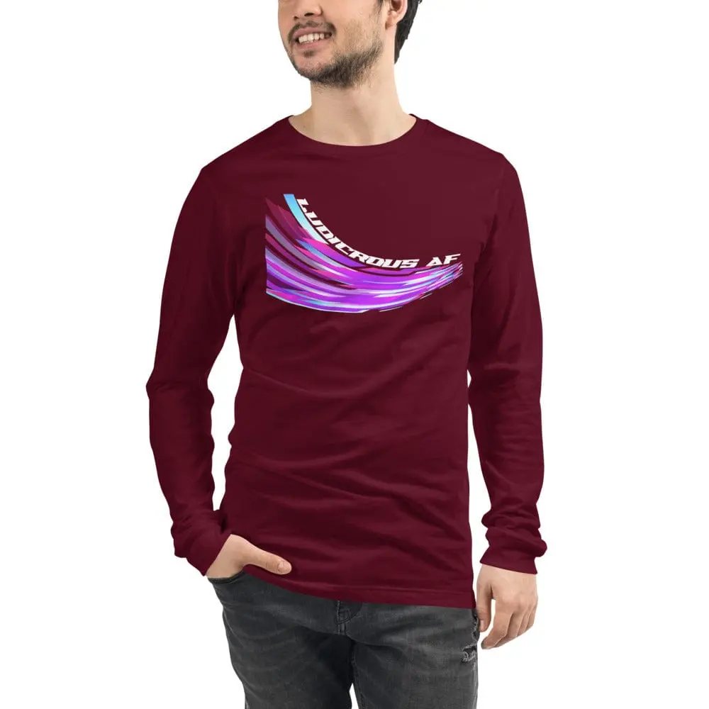 Ludicrous Af Unisex Long Sleeve Tee 5