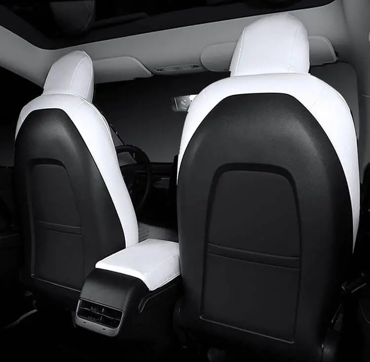 Premium Vegan Leather Seat Covers For Tesla Model Y 2020-2026 9