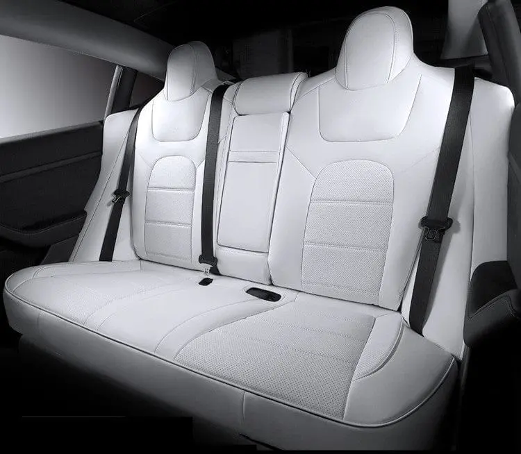 Premium Vegan Leather Seat Covers For Tesla Model Y 2020-2026 5