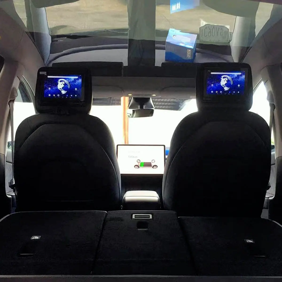 Headrest Rear Entertainment Tablets For Tesla Model 3/Y 2017-2026 1