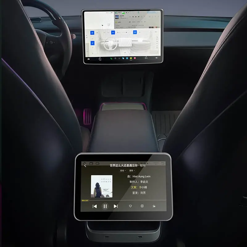 Backseat Entertainment & Climate Control Screen V1 For Tesla Model 3/Y 2017-2023 1