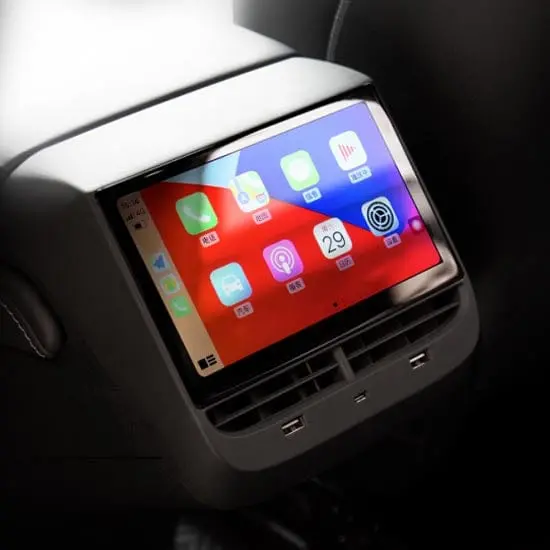 Backseat Entertainment & Climate Control Screen V2 For Tesla Model 3/Y 2017-2023 1