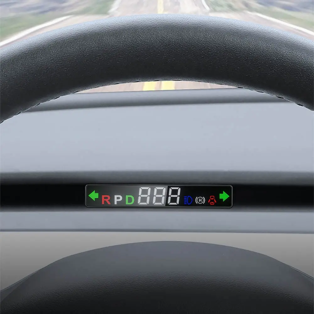 Retrofit Stealth Head Up Display Hud Led Cluster Speedometer For Tesla Model Y 2020-2026 1