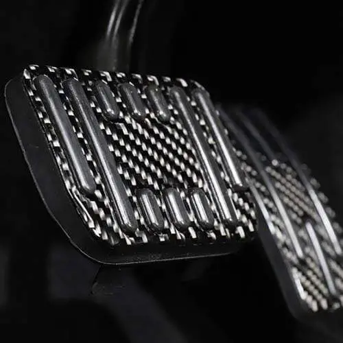 Carbon Fiber Effect Non-Slip Pedal Cover Set For Tesla Model S 3 X Y 1