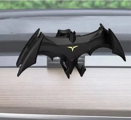 Bat Symbol Mobile Phone Mount Bracket For Tesla Model Y 2020-2026 1