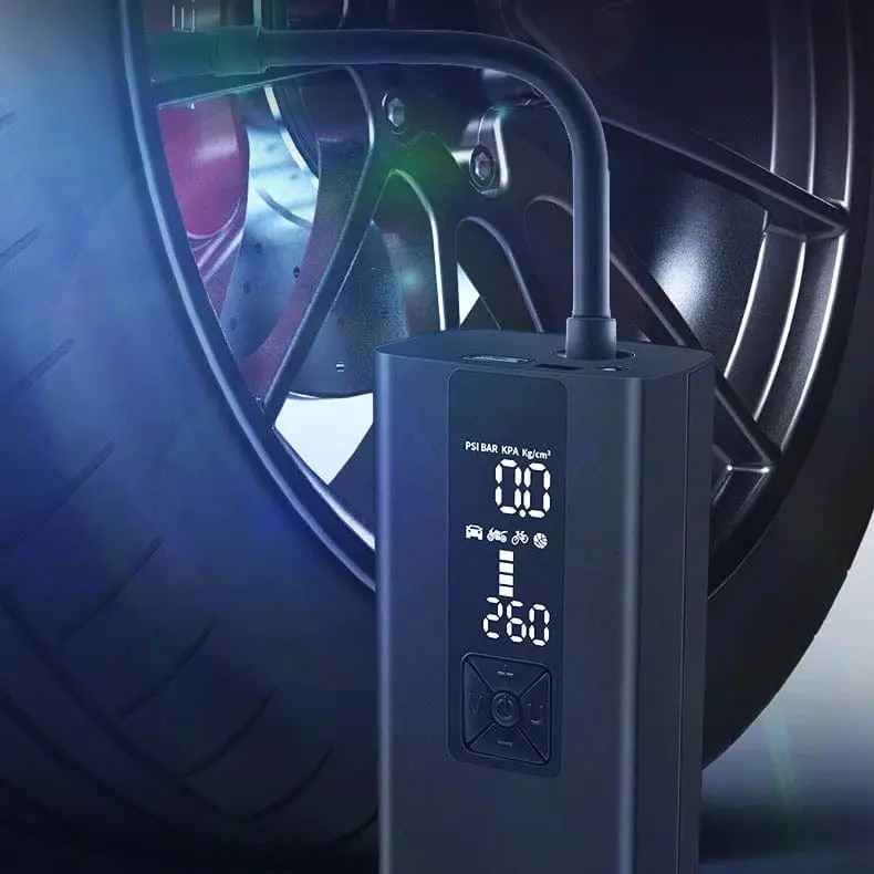 Usb-C Portable Tyre Inflator For Cars, Bikes, And Sports 1