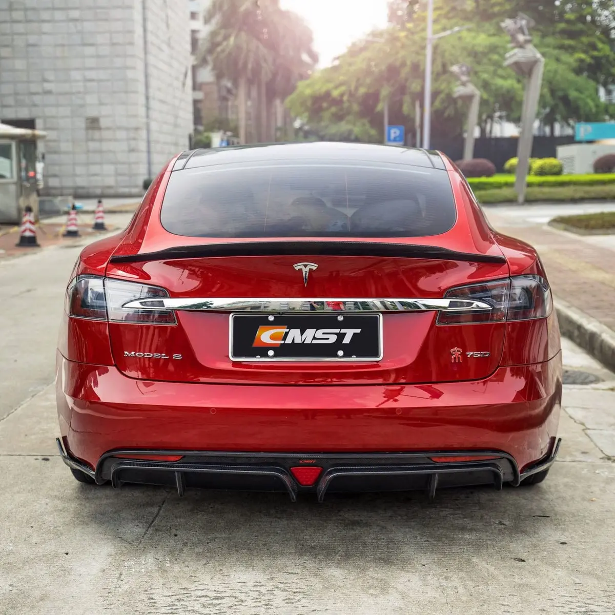 Cmst Genuine Carbon Fiber Body Kit For Tesla Model S 2016-2020 1