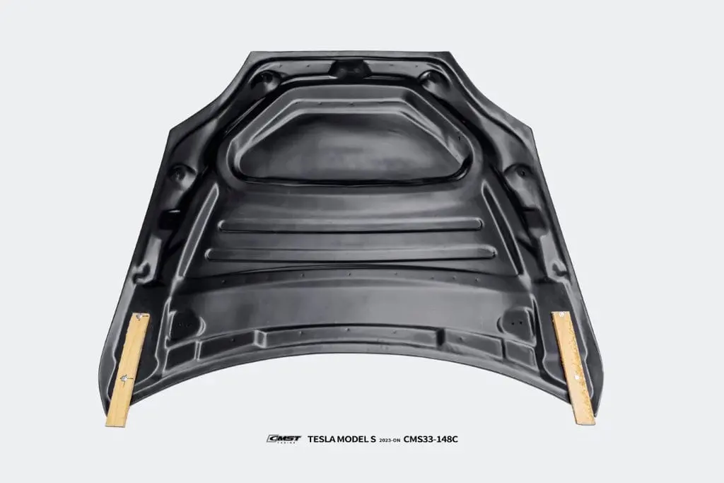 Cmst Genuine Carbon Fiber & Frp Hood V2 For Tesla Model S 3Rd Gen Late 2021+ 5