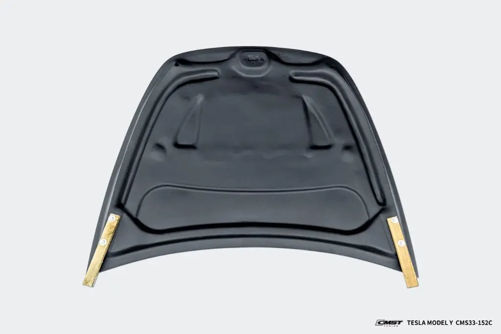 Cmst Genuine Carbon Fiber & Frp Hood V5 For Tesla Model Y Awd Performance/Rwd Long Range 2020-2025 Pre Juniper 6